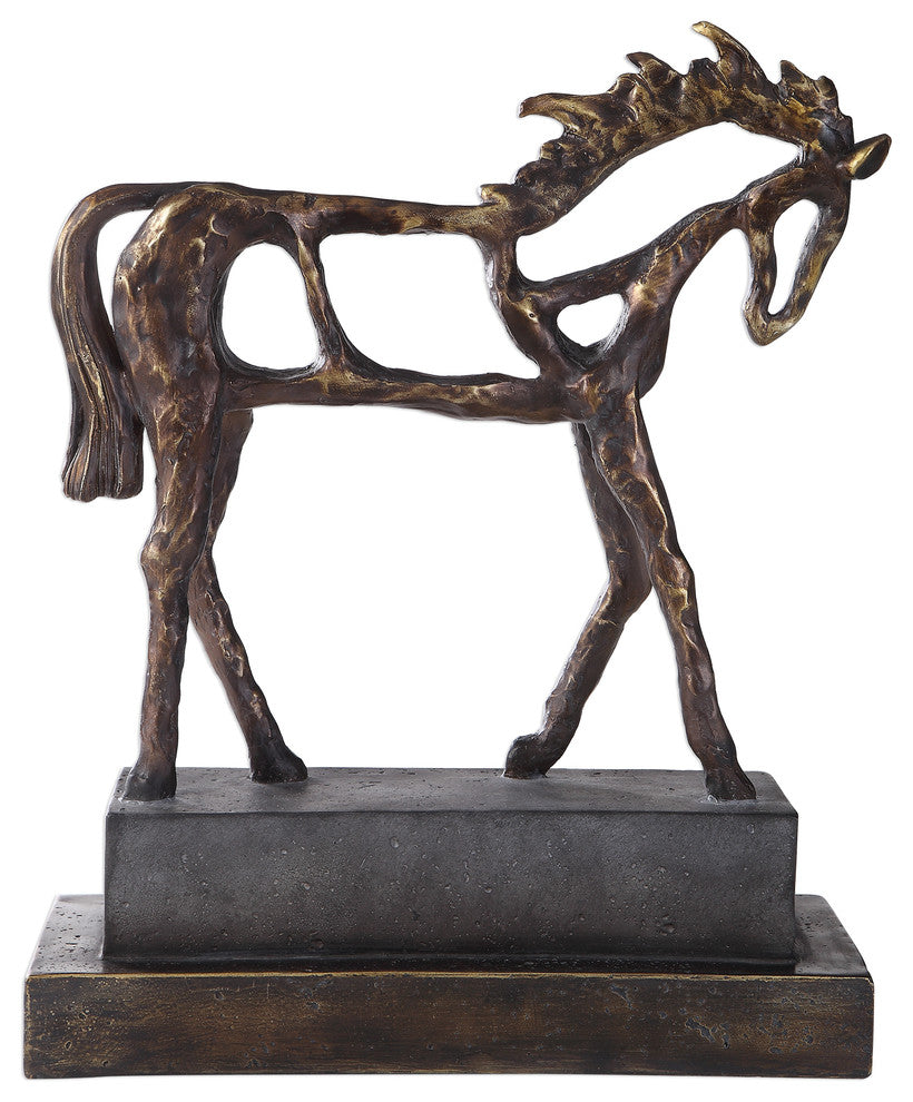 Uttermost Titan Horse Sculpture