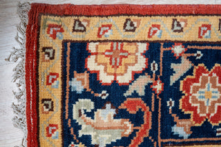 EORC Red Hand Knotted Wool Mahal Rug, 8'x10'