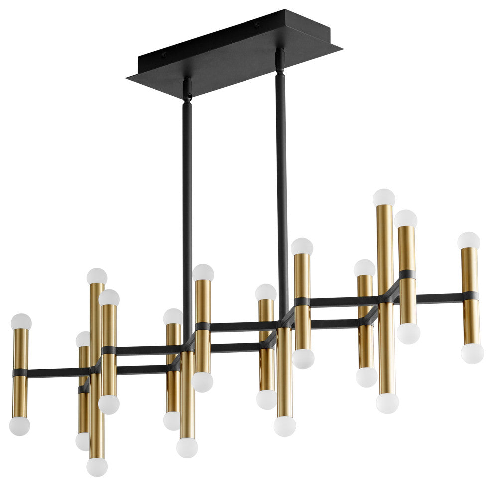 Oxygen Lighting 3-686-1540 Nero 26-Light Ceiling Mount