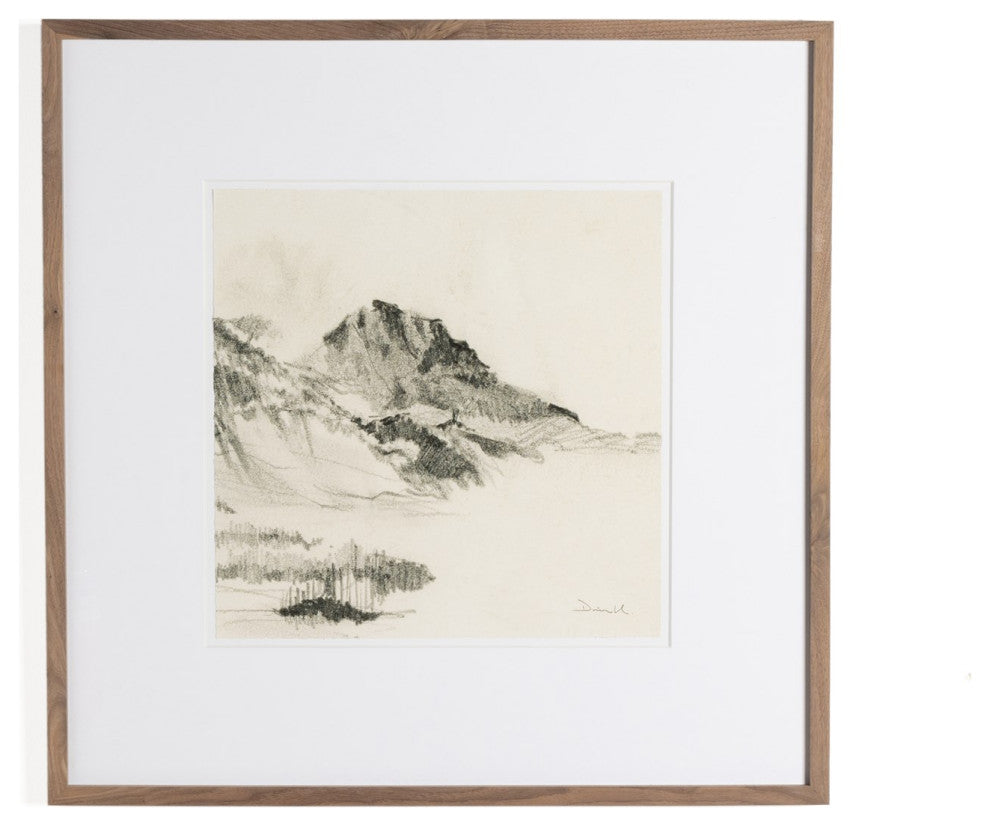 Land Sketch 2 By Dan Hobday