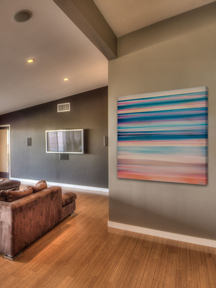 "Pinarmar" Print on Canvas, 40"x40"