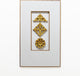 Framed Scroll Wall Decor, 15.5"x25.5"