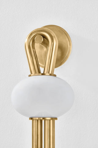 Corbett Lighting 459-01 Ala 21" Tall 2700K LED Wall Sconce - Vintage Brass