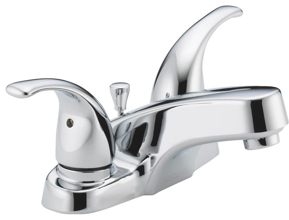 Peerless P299628LF Two Handle Lavatory Faucet, Chrome