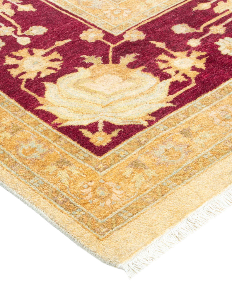 Amara, One-of-a-Kind Hand-Knotted Area Rug Ivory, 8'2"x10'2"