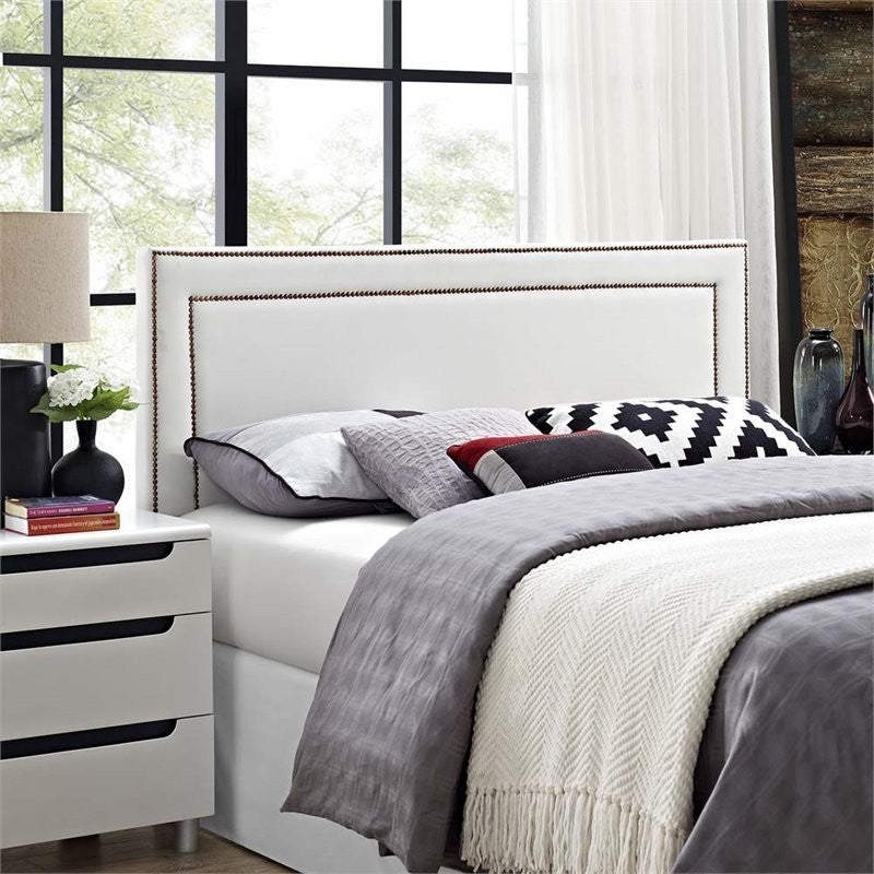 Jessamine Full Upholstered Vinyl Headboard