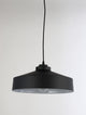 Beaut 1 Light Pendant, Black, 16"x16"