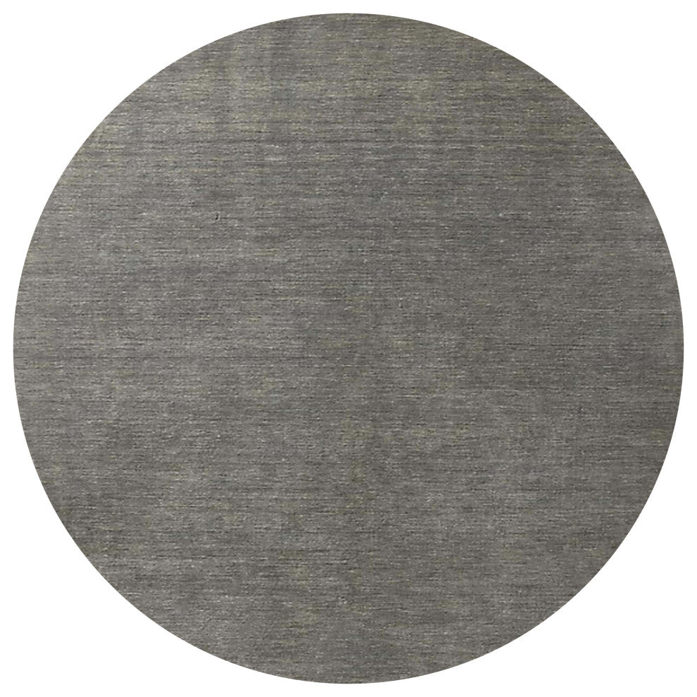 Ahgly Company Indoor Round Mid-Century Modern Area Rugs, 5' Round