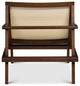 Modern Brazilian, Barra, Cane Lounge Chair, Neutral Brown/Natural/Ivory