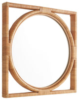 Pemba Mirror, Brown, Small