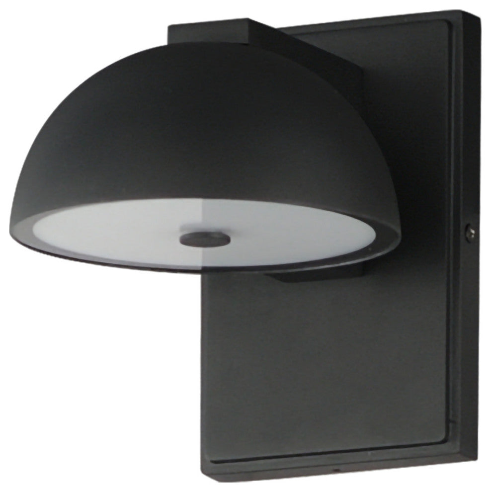 ET2 E30242 Cauldron 7" Tall LED Outdoor Wall Sconce - 3000K - Black