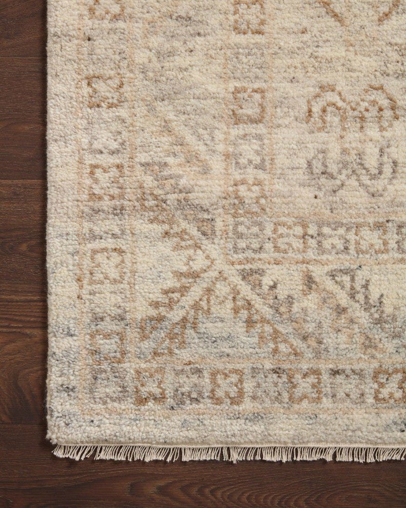 Loloi Marco Natural / Mocha 2'-6" x 8'-6" Runner Rug