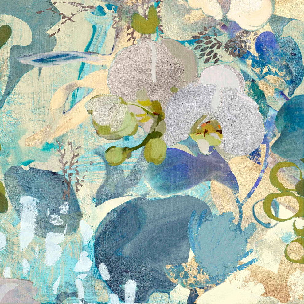 "Caressing the Shore" Painting Print on Wrapped Canvas