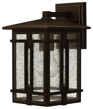 Hinkley Tucker Small Wall Mount Lantern, Oil Rubbed Bronze