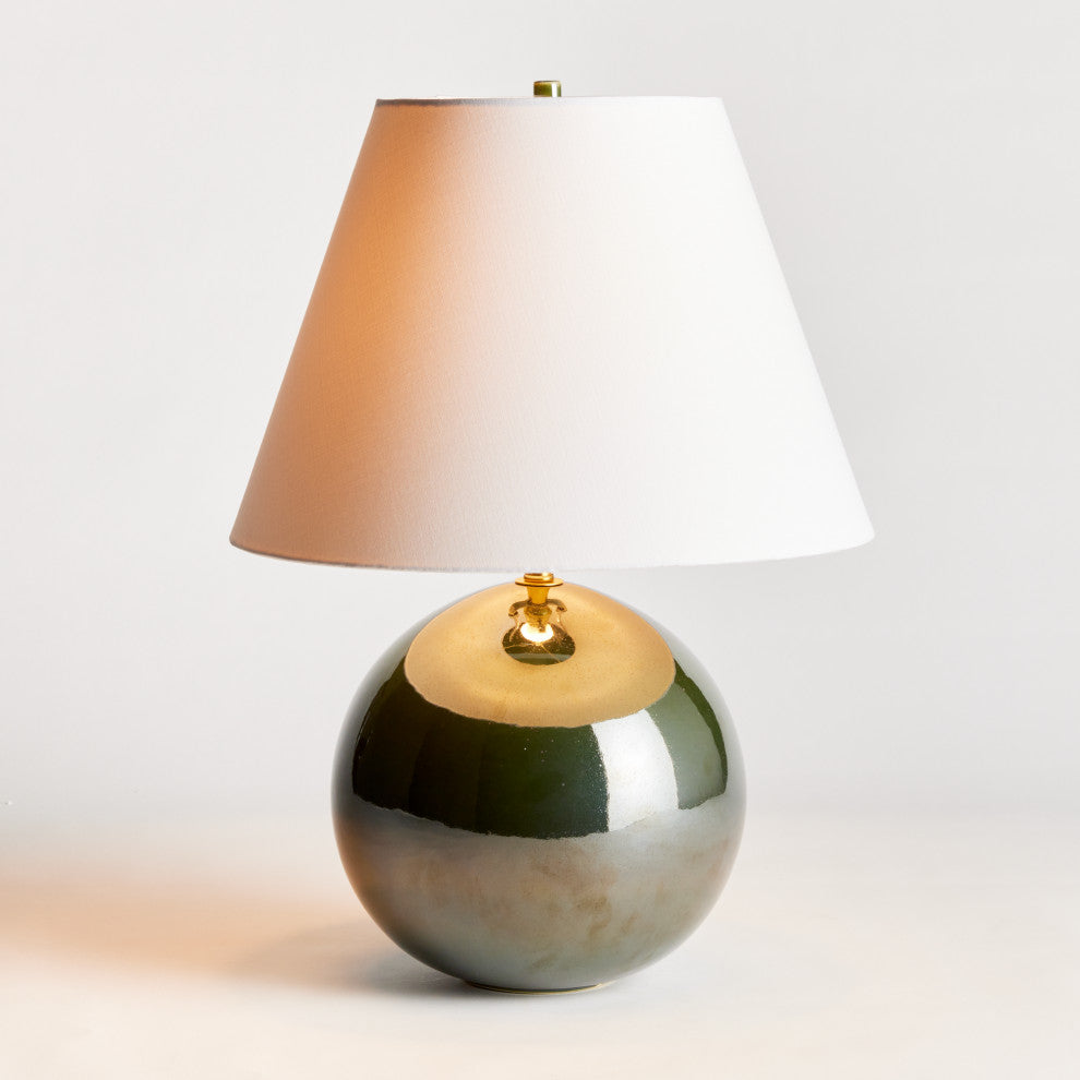 Bellamy Lamp, Dark Green