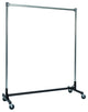 H-Rack - Heavy Duty Single Rail w/ 60" Uprights Black