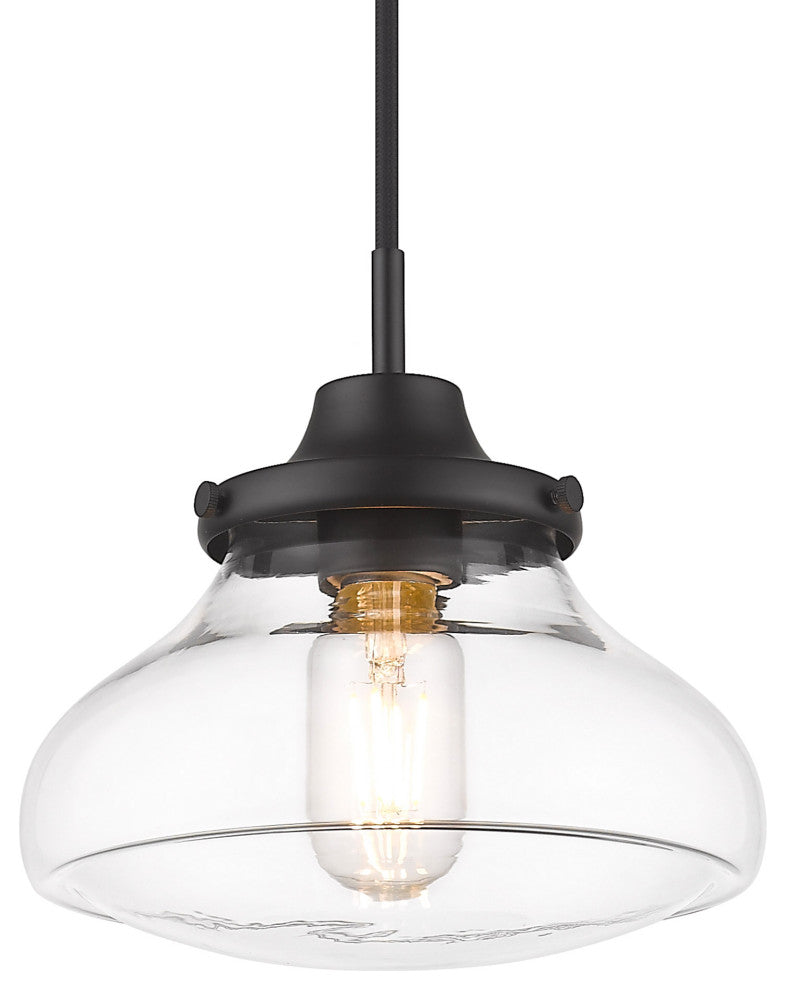 Nash Small Pendant With Clear Glass Shade