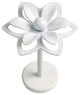 Crocus Medallion Drapery Holdback, Glossy White