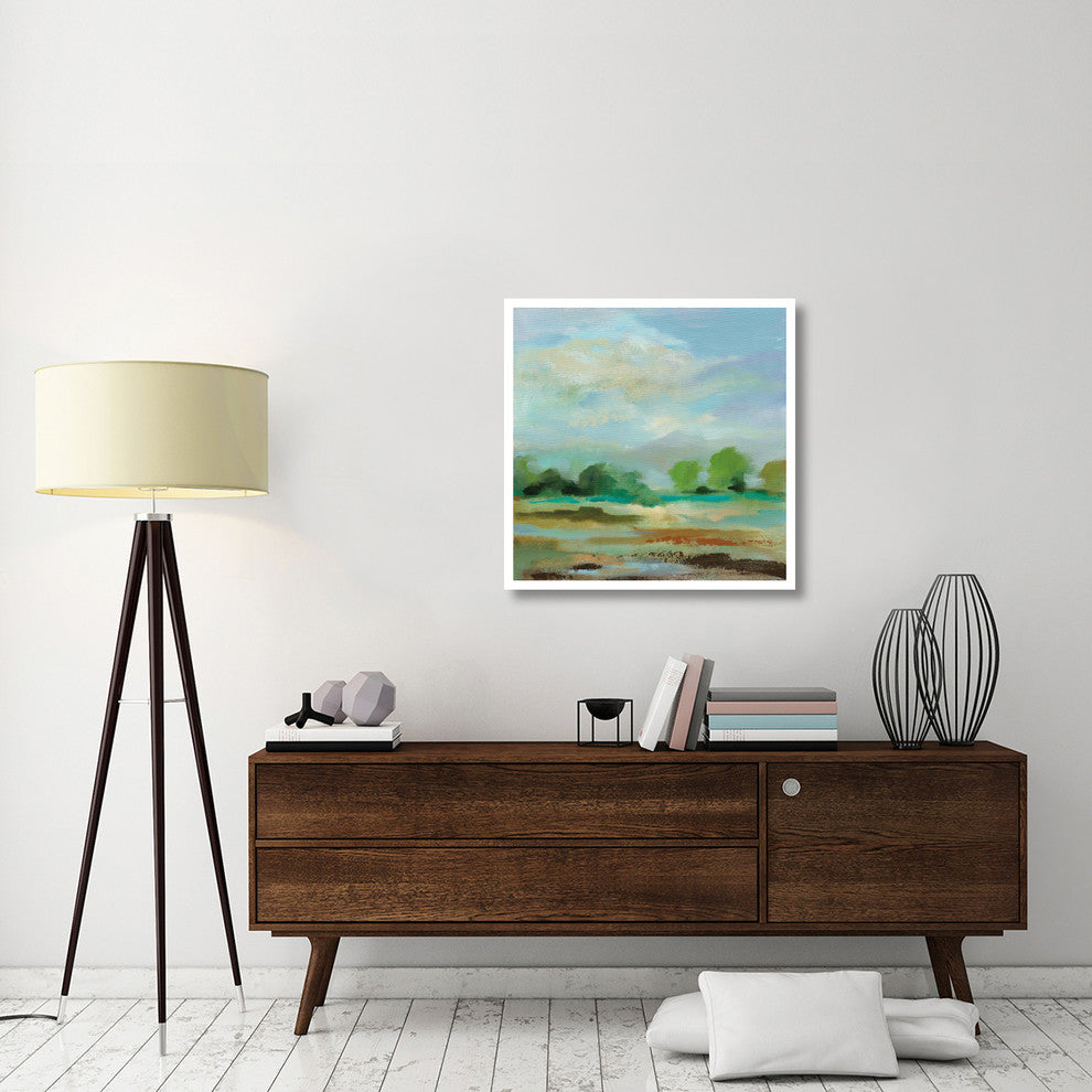 "Unexpected Clouds II" Digital Paper Print by Silvia Vassileva, 32"x32"