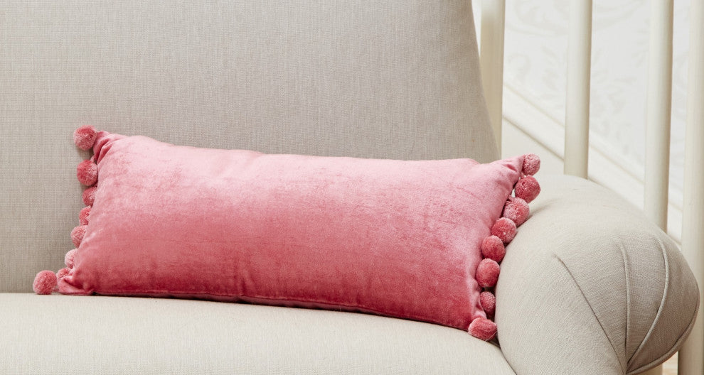 Jodhpur Oblong Pillow, Plum