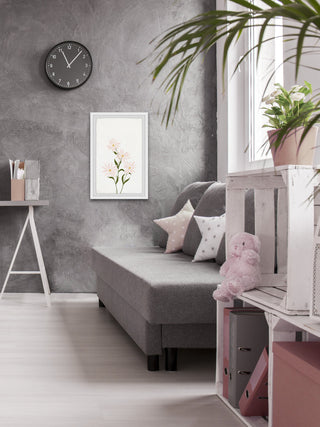 "Thin Petals" Framed Painting Print, 16x24