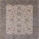 Ahgly Company Indoor Square Mid-Century Modern Area Rugs, 8' Square
