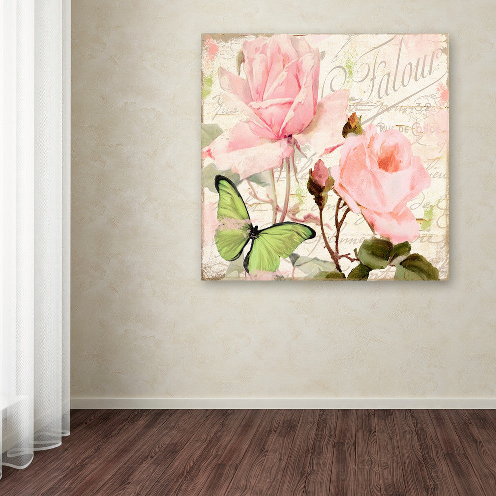 Color Bakery 'Florabella III' Canvas Art, 35"x35"