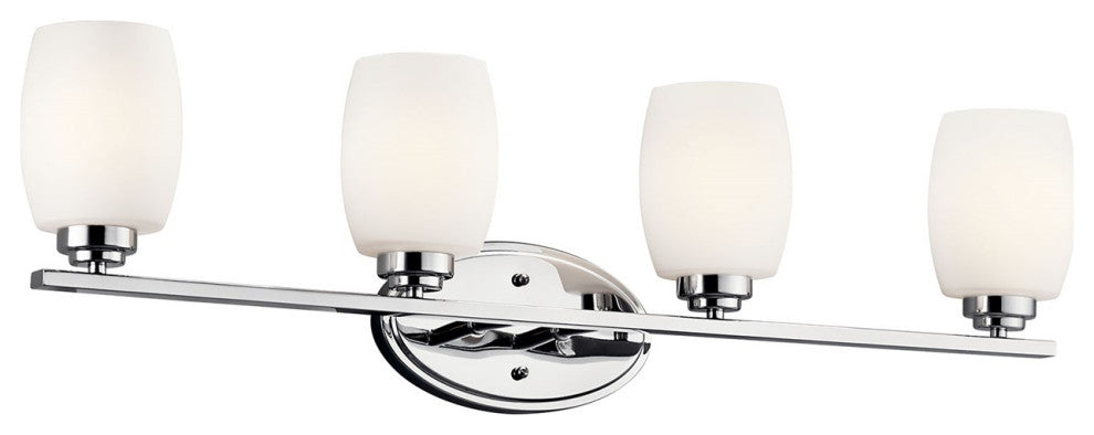 Kichler Eileen 4 Light Bath Light in Chrome