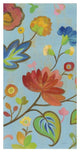 "Folk Song Floral II" Digital Paper Print by Silvia Vassileva, 32"x62"