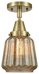 Innovations Lighting 447-1C-AB-G146 Chatham 1 Light 6" Flush Mount