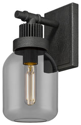 Innovations Somers 1 4.5" Sconce Weathered Zinc