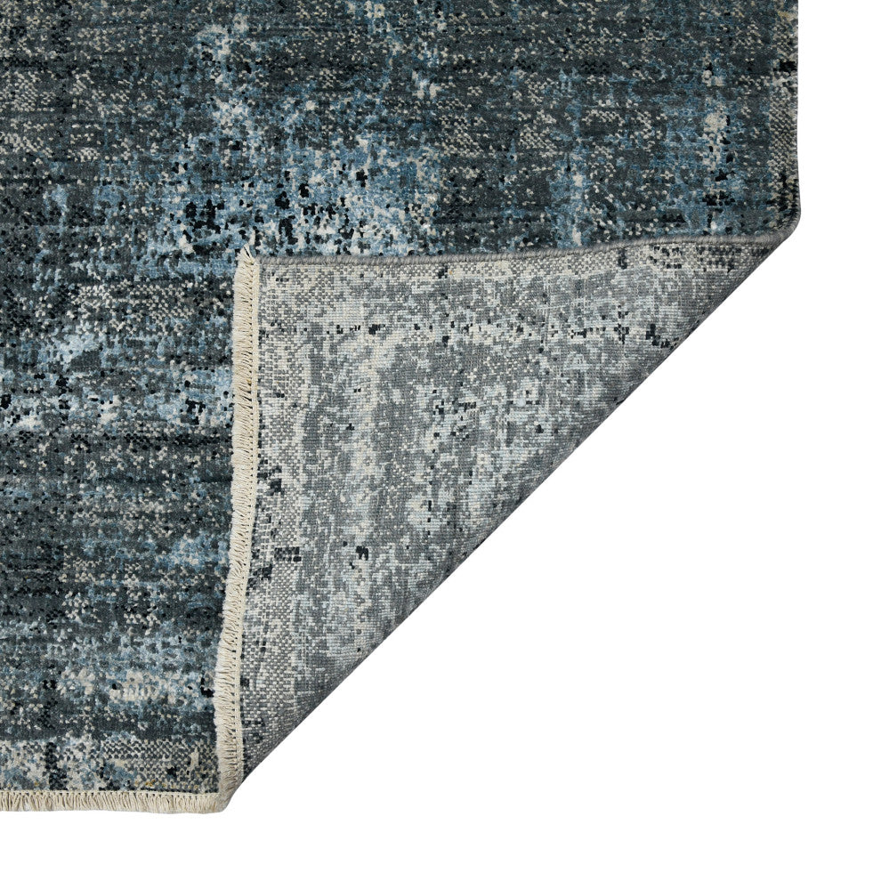 Dazzle Area Rug, Dark Blue, 2' x 3', Abstract