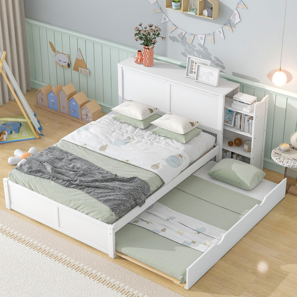 Gewnee Full Size Storage Platform Bed