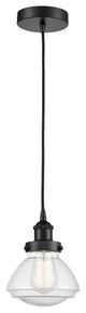 Innovations 616-1PH-BK-G324-LED 1-Light Mini Pendant, Matte Black