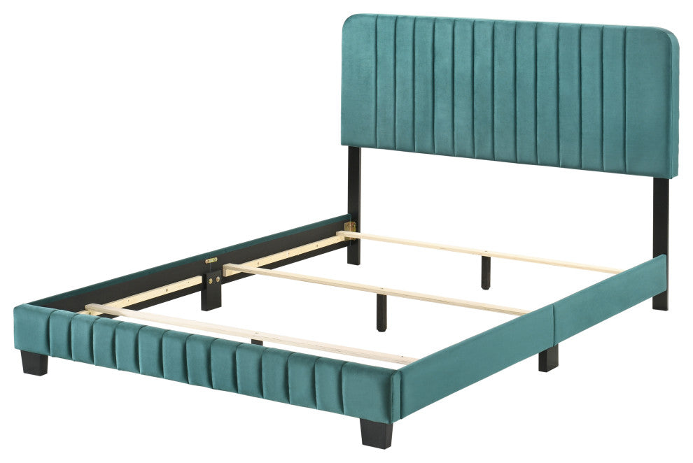 Lodi Bed, Green, Full