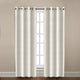 Elizabeth Grommet Top Linen Drape, Gold, 50"x96"