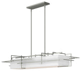 Etch Pendant, Sterling Finish, Natural Anna Shade