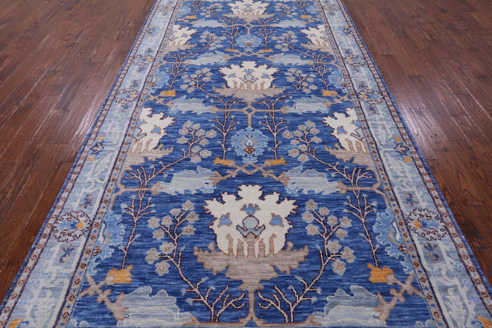 6' 11" X 13' 10" Turkish Oushak Handmade Wool Rug - Q13649