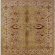 Ahgly Company Indoor Square Mid-Century Modern Area Rugs, 8' Square