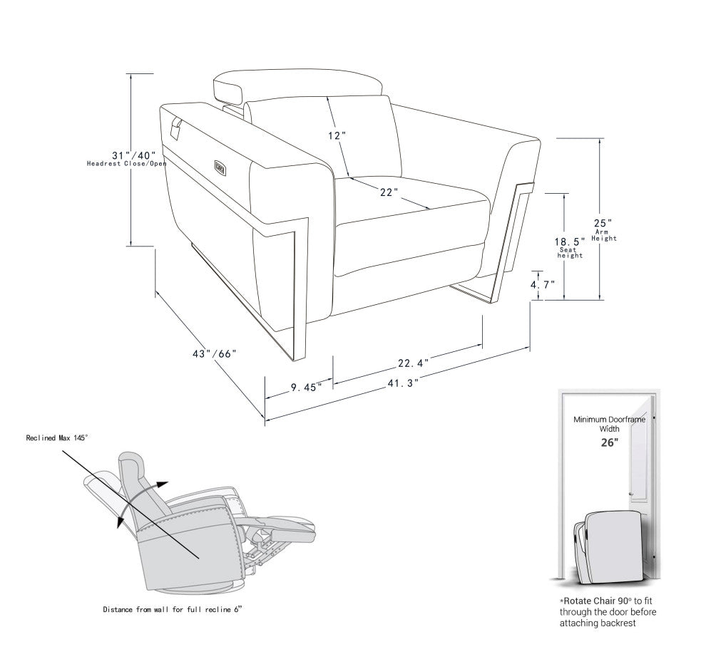 Prato Genuine Italian Leather Modern Sofa Set, Beige