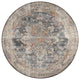 Jericho JC6 Charcoal 6' x 6' Round Rug