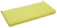 40"x19" Outdoor Spun Polyester Loveseat Cushion, Lime