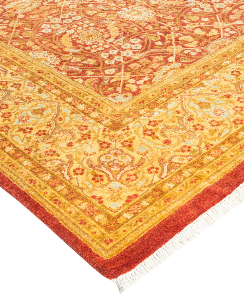 MOGUL, Hand Knotted Area Rug 9' 1" X 6' 1"