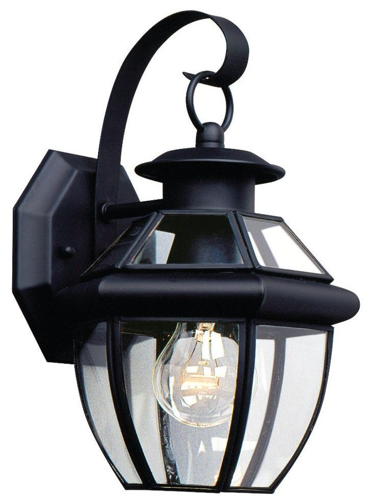 Generation Lighting Lighting 1-Light Outdoor Lantern, Black