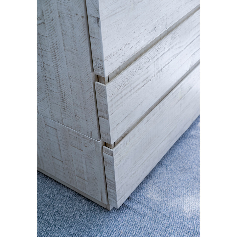 Fresca Formosa Floor Standing Bathroom Cabinet, Rustic White, 70", Cabinet Only