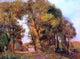 Albert Lebourg The Forest in Autumn near Rouen Gallery Wrapped Canvas Print