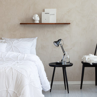 Lonny Wall Mounted Shelves, Walnut