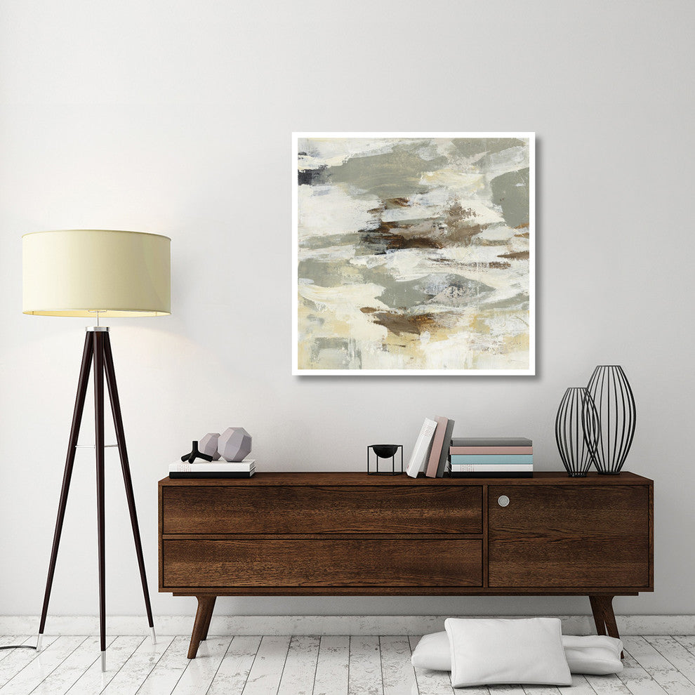"Steps on Stones II v2" Digital Paper Print by Silvia Vassileva, 42"x42"