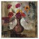"Poppies in a Copper Vase II" Digital Paper Print by Silvia Vassileva, 26"x26"