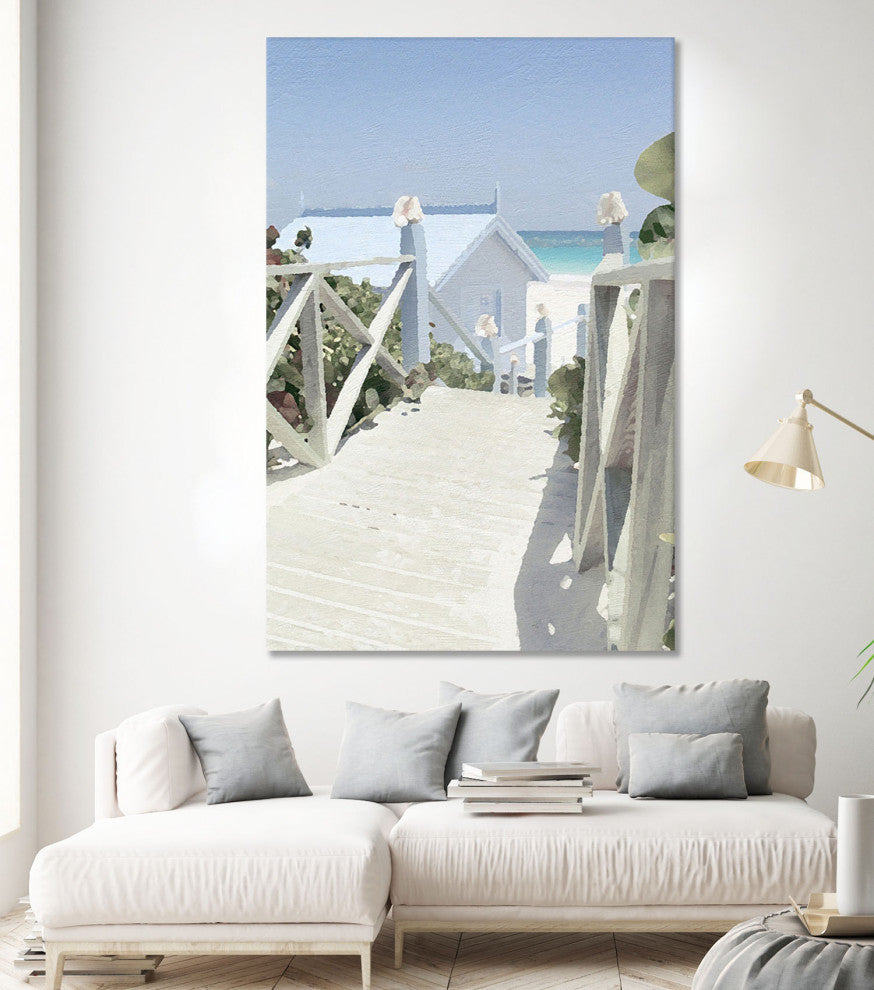Noon Shadows - 72 x 48 by Noah Bay